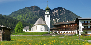 Kirche von Thierbach, die kleinste Gemeinde der Wildschönau